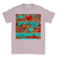 Lilac teacher life seamless pattern Classic Tee - HRA Design Shop