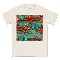 Natural teacher life seamless pattern Classic Tee - HRA Design Shop