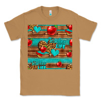 Toasted Coconut teacher life seamless pattern Classic Tee - HRA Design Shop