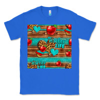 True Royal teacher life seamless pattern Classic Tee - HRA Design Shop
