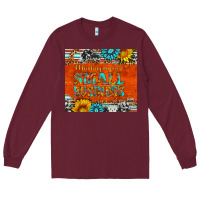Burgundy minding my own small business Long Sleeve Tee - HRA Design Shop