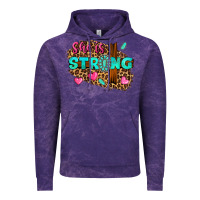Cloud Purple she is strong Vintage Hoodie - texasbilliewilder