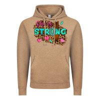 She Is Strong Vintage Hoodie | Teevron
