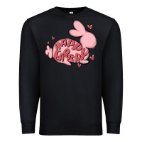 Black happy easter Premium Sweatshirt - MaliasSmallBusiness