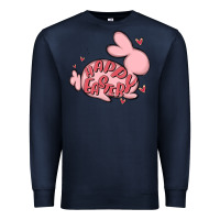 Navy happy easter Premium Sweatshirt - MaliasSmallBusiness