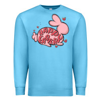 Ocean Blue happy easter Premium Sweatshirt - MaliasSmallBusiness