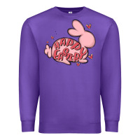 Purple happy easter Premium Sweatshirt - MaliasSmallBusiness
