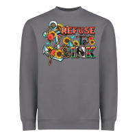 Storm refuse to sink Heavyweight Sweatshirt - Zillion Design Studio