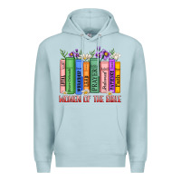 Blue Mist women of the bible Premium Hoodie - MaliasSmallBusiness