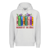 Dove Grey women of the bible Premium Hoodie - MaliasSmallBusiness