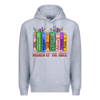 Heather Grey women of the bible Premium Hoodie - MaliasSmallBusiness