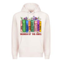 Pale Pink women of the bible Premium Hoodie - MaliasSmallBusiness