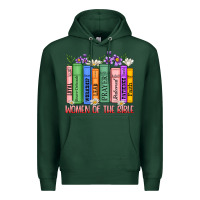 Sports Green women of the bible Premium Hoodie - MaliasSmallBusiness