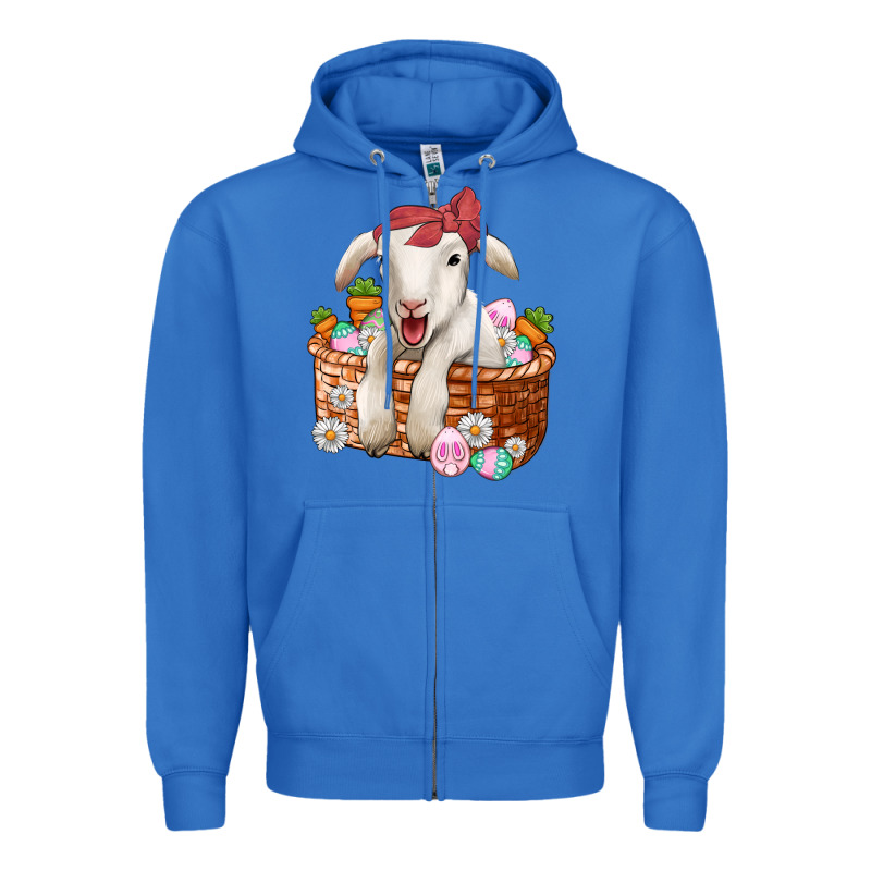 Easter Lamb Zipper Hoodie by Jasminsmagicworld | Teevron