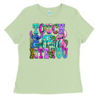 Matcha touch me and i will bite Ladies Tee - AdoDesignShop