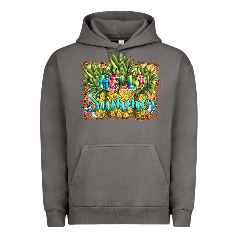 Hello Summer Pineapple Urban Hoodie by BarkalooDesign | Teevron