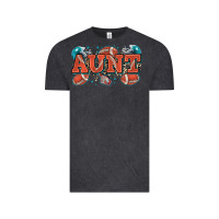 Vintage Black aunt American football Vintage Tee - Zillion Design Studio