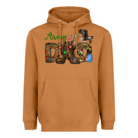 Meerkat Christmas Army Dad Heavyweight Hoodie - NancyCooperArtShop