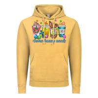 Vintage Mustard some bunny needs easter coffee cups Vintage Hoodie - texasbilliewilder