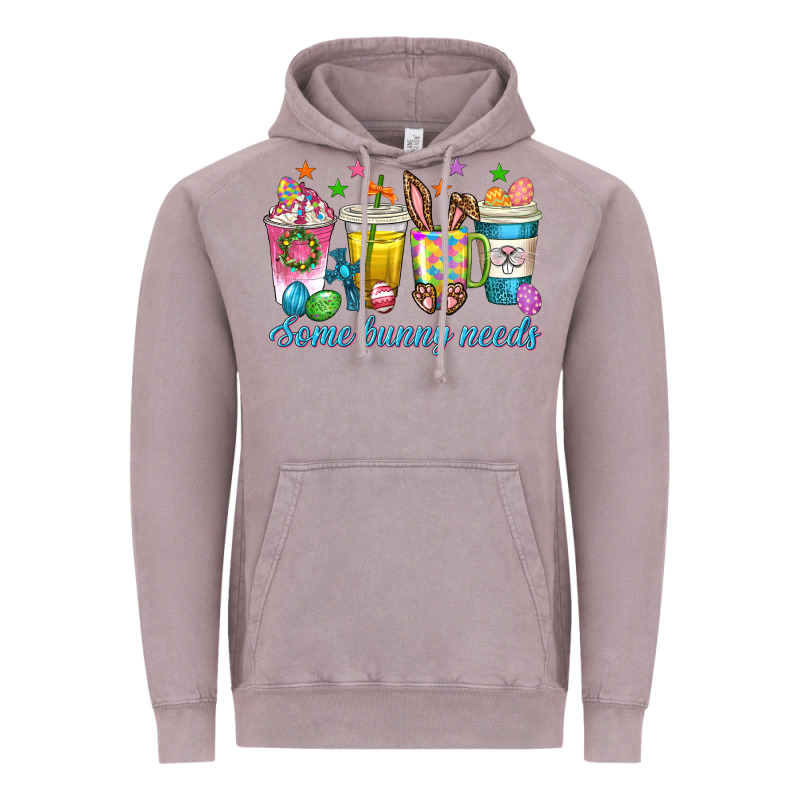 Some Bunny Needs Easter Coffee Cups Vintage Hoodie by texasbilliewilder | Teevron