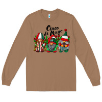Toasted Coconut cinco de mayo mexican flag gnomes Long Sleeve Tee - RacoonDesign