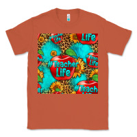 Copper teacher apple seamless pattern Classic Tee - HRA Design Shop