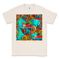 Natural teacher apple seamless pattern Classic Tee - HRA Design Shop