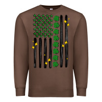 Chestnut shamrock usa flag Premium Sweatshirt - MaliasSmallBusiness