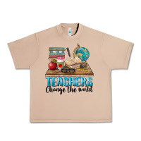 Burro teachers change the world Urban Heavy Tee - BarkalooDesign