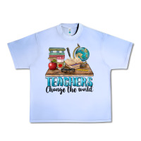 Grape Ice teachers change the world Urban Heavy Tee - BarkalooDesign