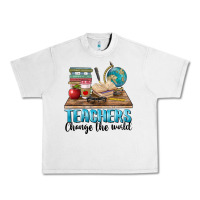 Lunar Rock teachers change the world Urban Heavy Tee - BarkalooDesign