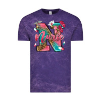 Cloud Purple western nurse Vintage Tee - texasbilliewilder