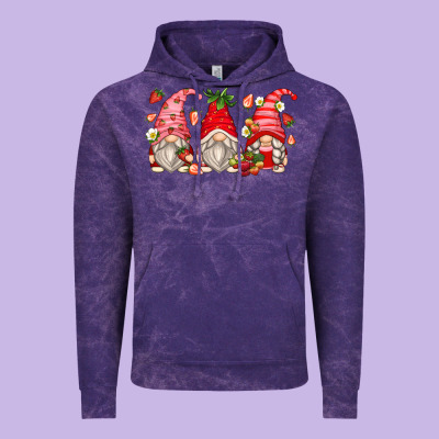 Strawberry Gnomes Vintage Hoodie Designed By Zillion Design Studio
