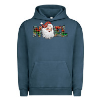 Pigment Midnight Navy noel santa claus Urban Hoodie - Jasminsmagicworld