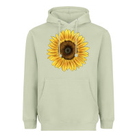 Matcha giganteus sunflower Heavyweight Hoodie - LillyAllenDesigns