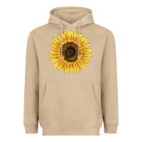 Mushroom giganteus sunflower Heavyweight Hoodie - LillyAllenDesigns