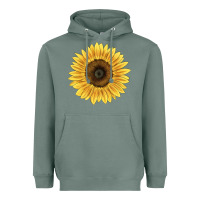 Sage giganteus sunflower Heavyweight Hoodie - LillyAllenDesigns