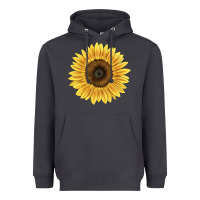 Smoke giganteus sunflower Heavyweight Hoodie - LillyAllenDesigns