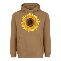 Toasted Coconut giganteus sunflower Heavyweight Hoodie - LillyAllenDesigns