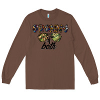 Chestnut granny of both Long Sleeve Tee - CowhideDigitalArt