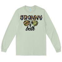 Matcha granny of both Long Sleeve Tee - CowhideDigitalArt