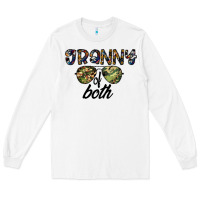 White granny of both Long Sleeve Tee - CowhideDigitalArt