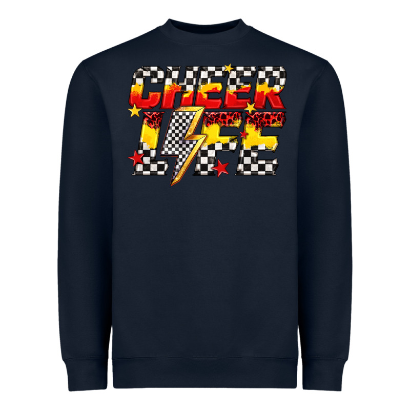 Cheer Life Heavyweight Sweatshirt by texasbilliewilder | Teevron