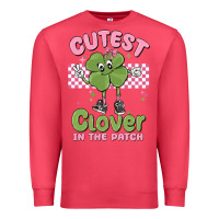 Cardinal cutest clover in the patch Premium Sweatshirt - MaliasSmallBusiness