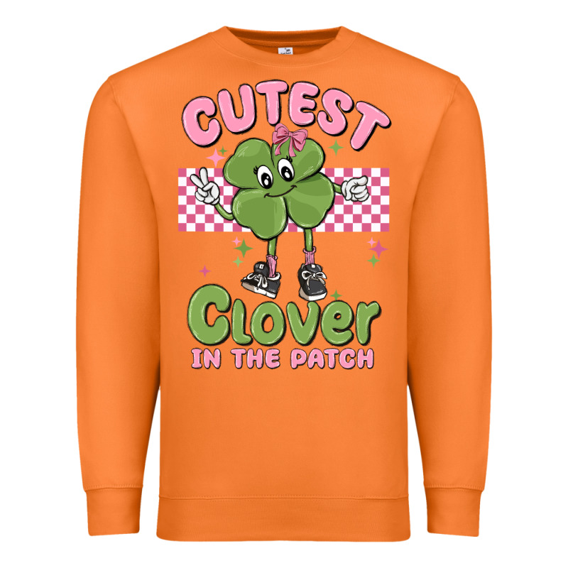 Cutest Clover In The Patch Premium Sweatshirt by MaliasSmallBusiness | Teevron