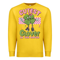 Lemon cutest clover in the patch Premium Sweatshirt - MaliasSmallBusiness