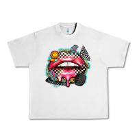 Lunar Rock race lips Urban Heavy Tee - Zillion Design Studio