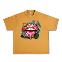 Peanut Butter race lips Urban Heavy Tee - Zillion Design Studio