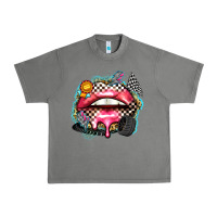 Tornado race lips Urban Heavy Tee - Zillion Design Studio
