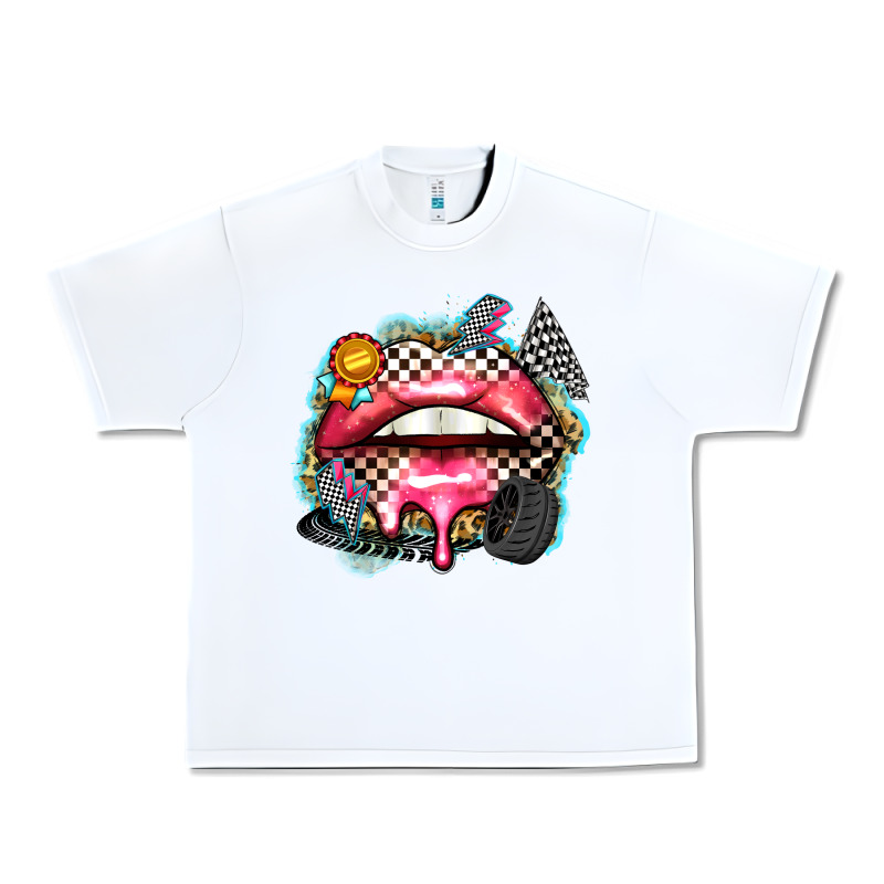 Race Lips Urban Heavy Tee by Zillion Design Studio | Teevron